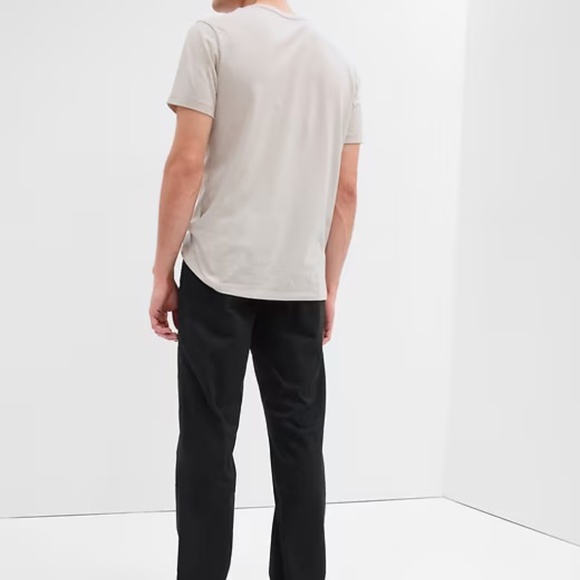 Black GapFlex Straight Khaki Pants 30x32 - Picture 3 of 4